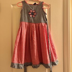 Girls Sleeveless Patriotic Dress